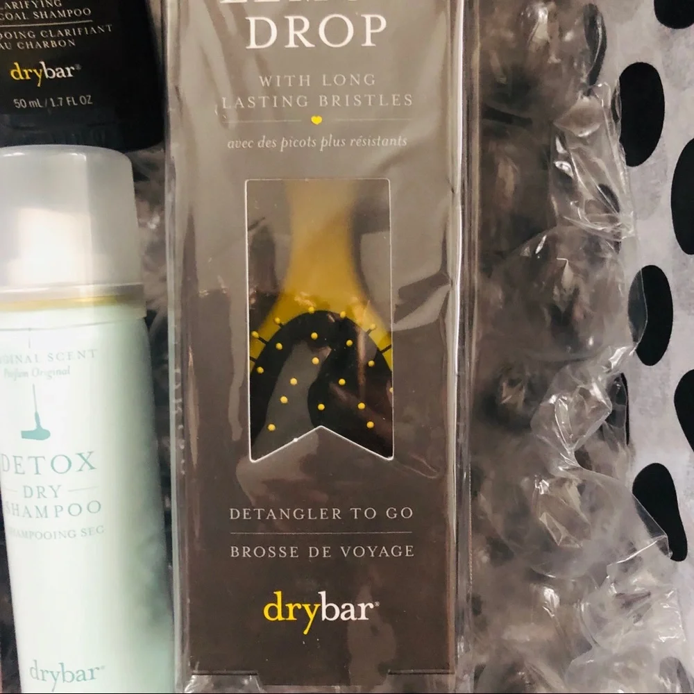 Drybar travel hair care kit w/ 6 items